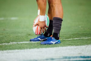 differences crampons rugby et football