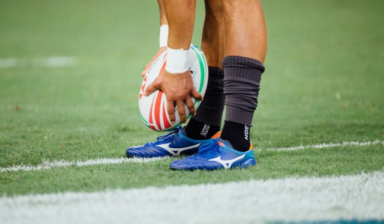 differences crampons rugby et football